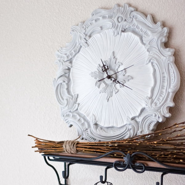 medallion wall clock