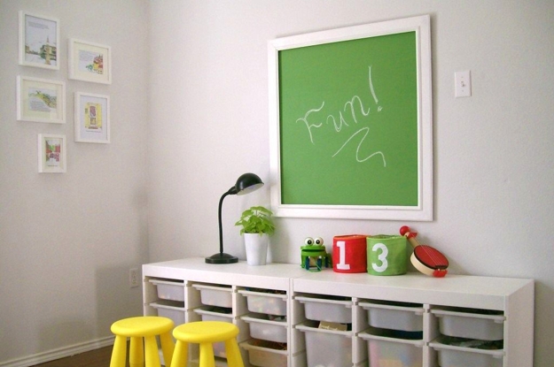 green chalkboard