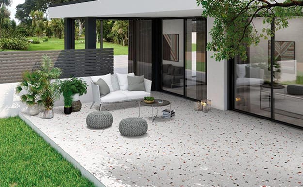 geometric contemporary design ideas outdoor home spaces