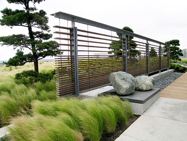 geometric contemporary design ideas outdoor home spaces