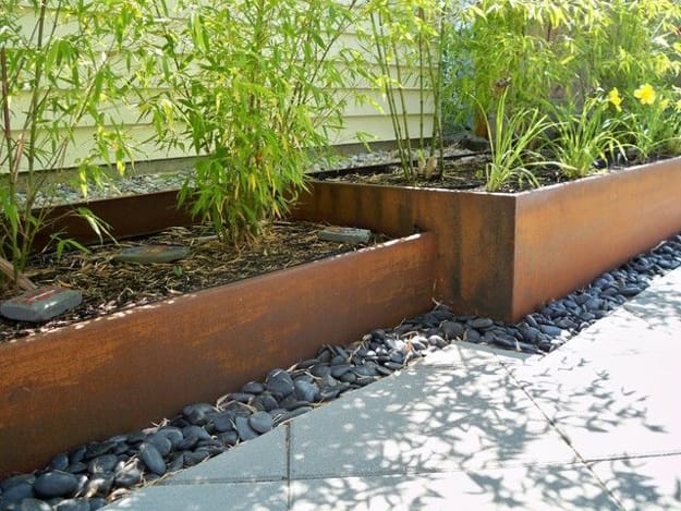 geometric contemporary design ideas outdoor home spaces