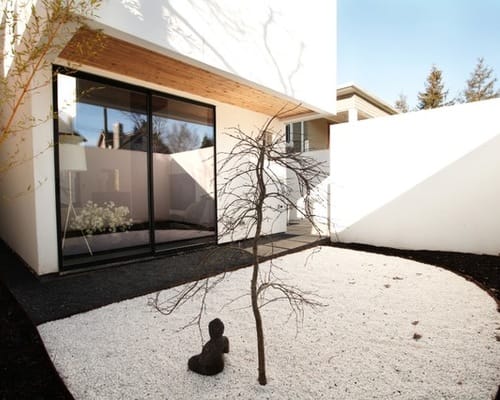 geometric contemporary design ideas outdoor home spaces