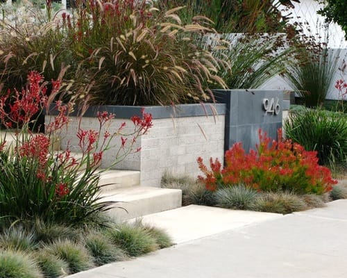 geometric contemporary design ideas outdoor home spaces