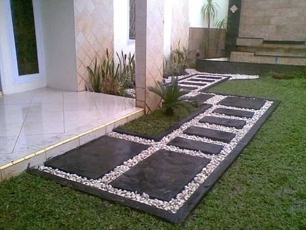 geometric contemporary design ideas outdoor home spaces