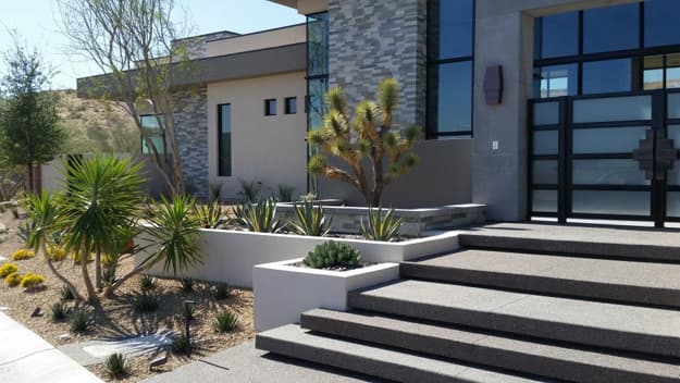 geometric contemporary design ideas outdoor home spaces