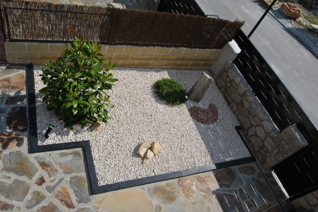 geometric contemporary design ideas outdoor home spaces