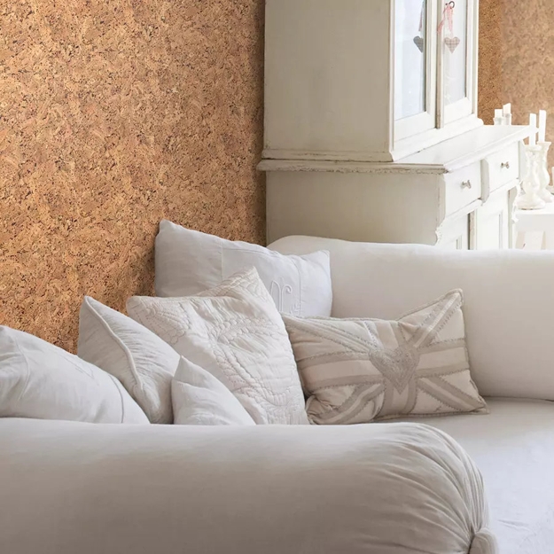 cork panels wall decorating modern ideas