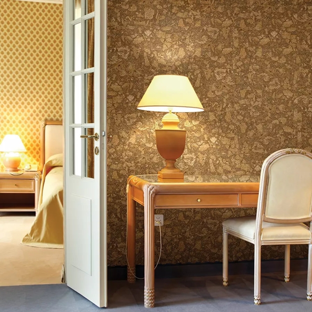 cork panels wall decorating modern ideas