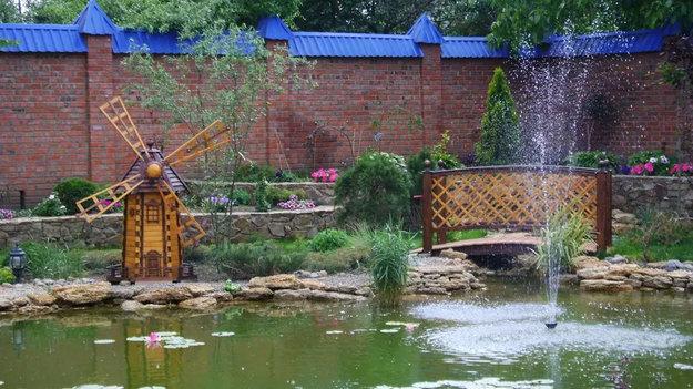 miniature windmills watermills diy garden decorations