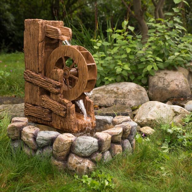 miniature windmills watermills diy garden decorations