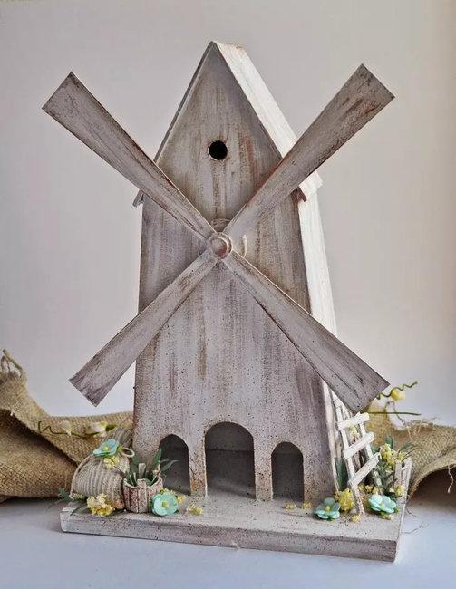 miniature windmills watermills diy garden decorations