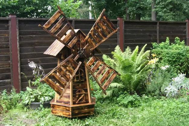 miniature windmills watermills diy garden decorations