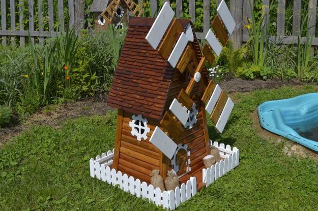 miniature windmills watermills diy garden decorations