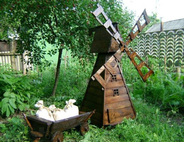 miniature windmills watermills diy garden decorations