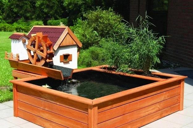 miniature windmills watermills diy garden decorations