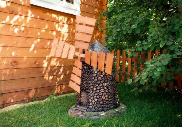miniature windmills watermills diy garden decorations