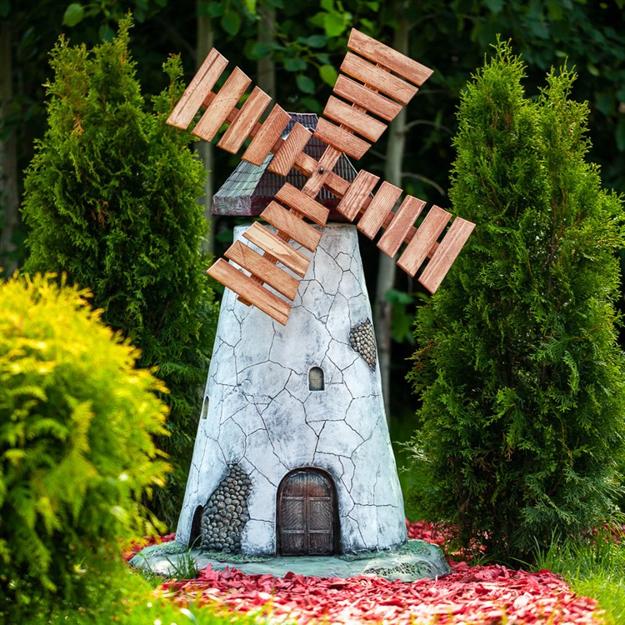 handmade garden decorations windmill