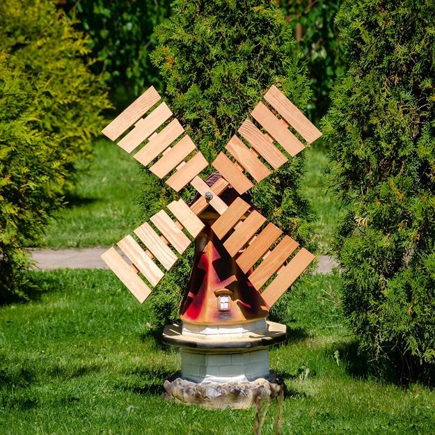miniature windmills watermills diy garden decorations