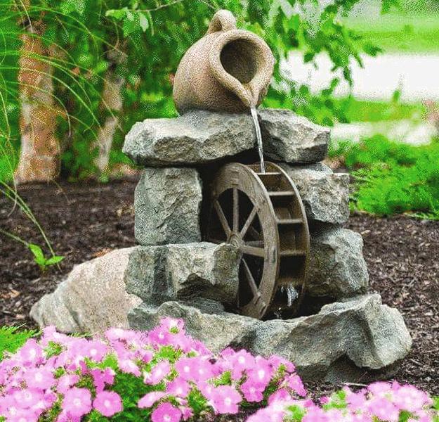 miniature windmills watermills diy garden decorations