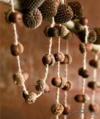 acorns crafts diy home decorations
