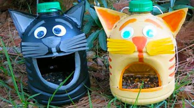 handmade animal feeder