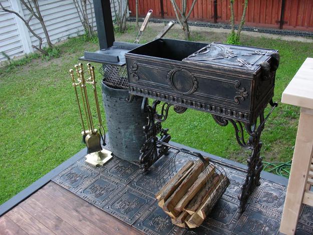 recycling old sewing machine
