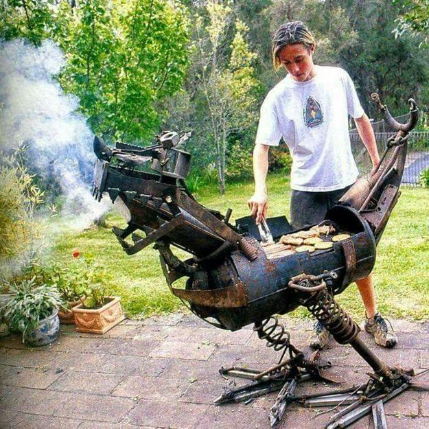 diy unique grill designs