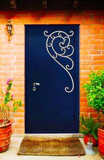 metal door decoration outdoor lights