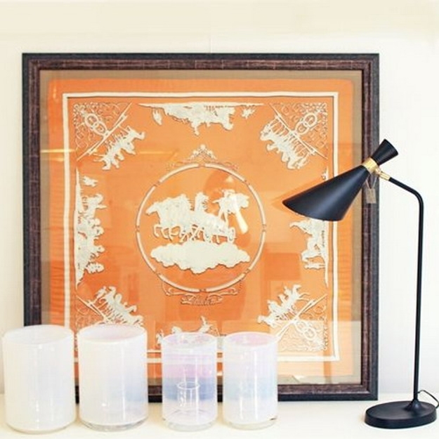 beautiful wall decorating ideas silk fabrics