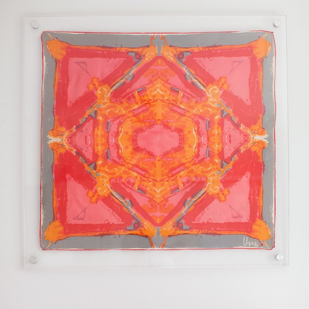 beautiful wall decorating ideas silk fabrics