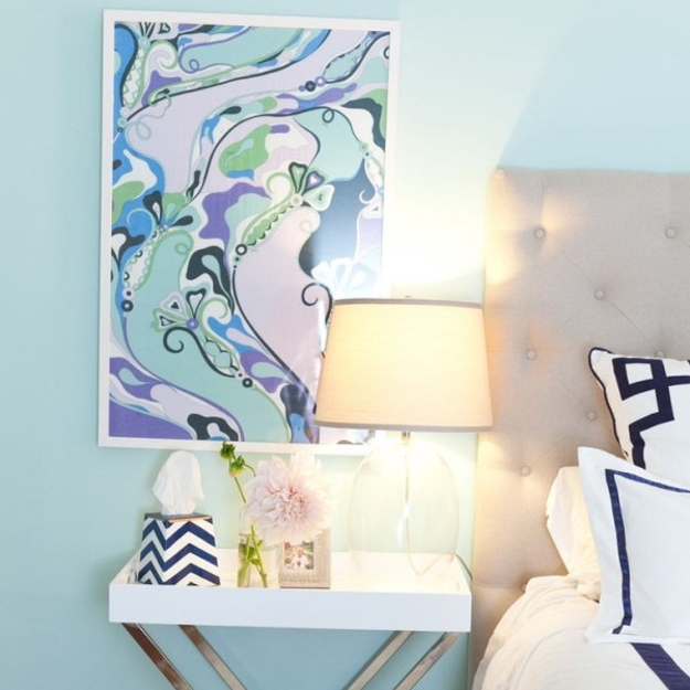 wall decorating rectangular framed art
