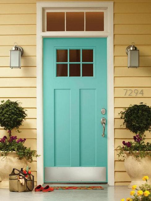 modern paint color trends exterior doors