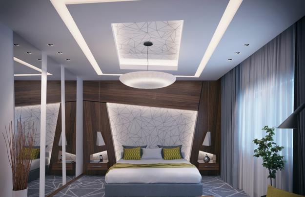 geometric patterns shapes modern interiors