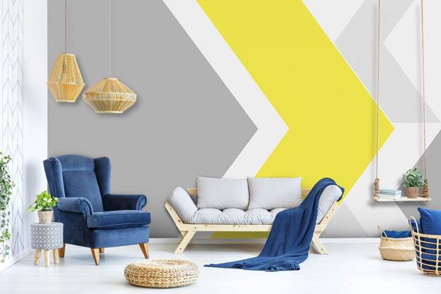 geometric patterns shapes modern interiors