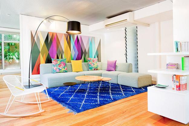 geometric patterns shapes modern interiors