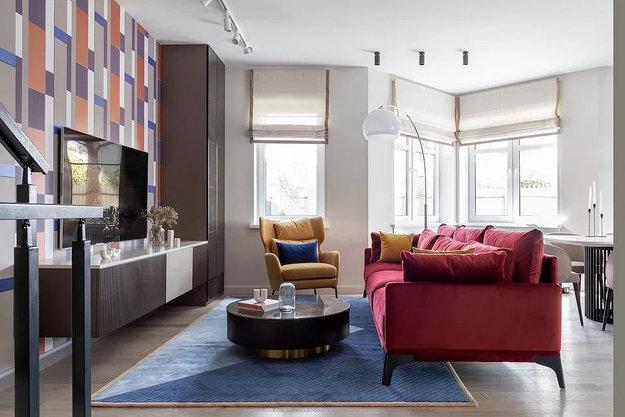geometric patterns shapes modern interiors