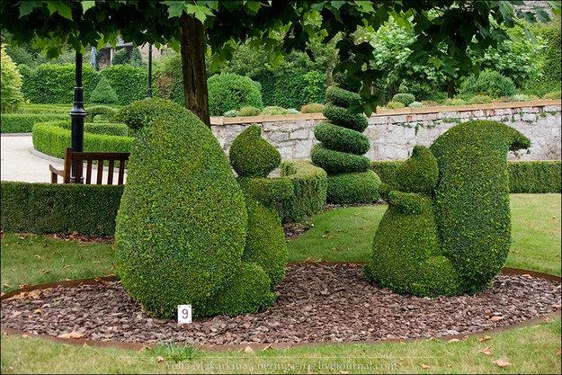 creative topiary themes unique yard decorations