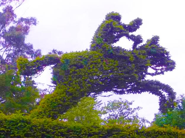 creative topiary themes unique yard decorations