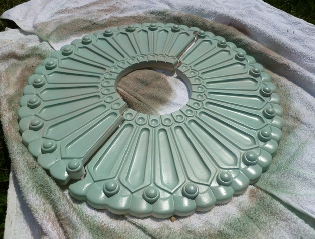 how make decorations medallion painting ideas