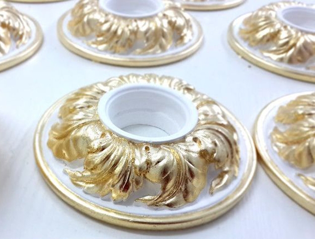 how make decorations medallion painting ideas