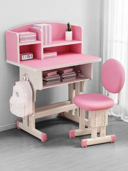 pink desk and chair modern furniture for kids