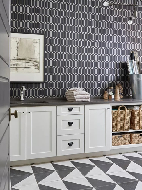 modern ideas tile combination