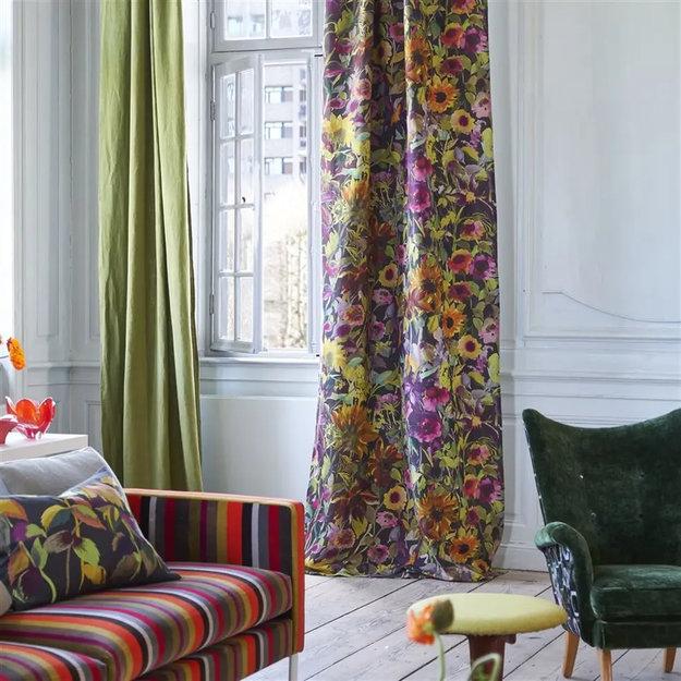 colorful curtains modern window treatment ideas