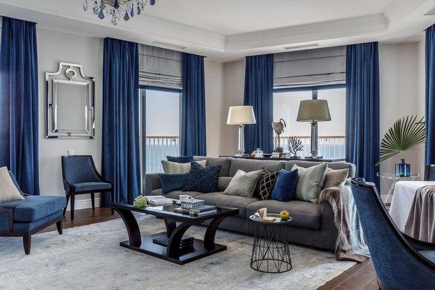 colorful curtains modern window treatment ideas