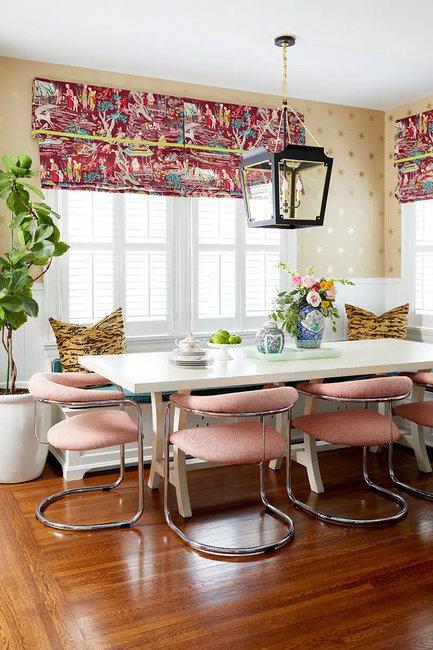 colorful curtains modern window treatment ideas