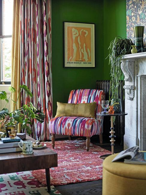 colorful curtains modern window treatment ideas
