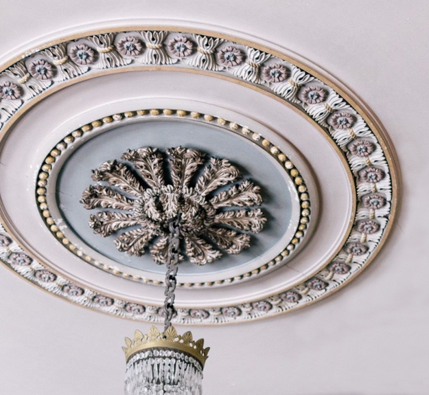 colorful medallions wall ceiling designs