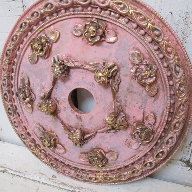 colorful medallions wall ceiling designs