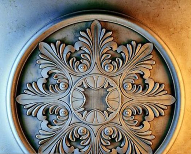 colorful medallions wall ceiling designs