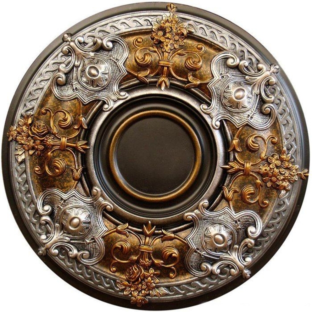 colorful medallions wall ceiling designs
